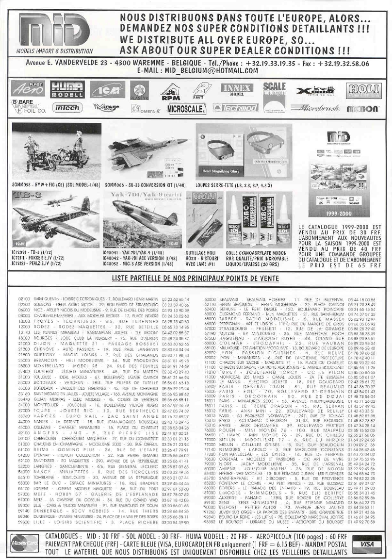 Replic 105 - Polikarpov Po-2, Mystere IV, Tornado GR I, Technic-Camouflage